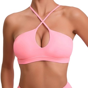 Sujetadores deportivos ligeros de verano I-Word para mujer, sujetador de gimnasio sin mangas, lencería de belleza adelgazante, camiseta interior transpirable, deportes - Product Image 6