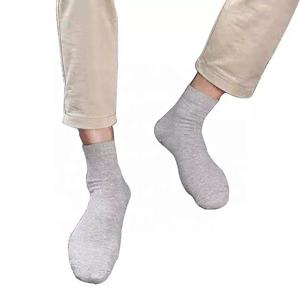 Men <b>Winter</b> Woven Spandex/Polyester Crew <b>Socks</b> Standard Thickness Quick Dry Breathable Solid Color Cute Everyday Wear - Product Image 6