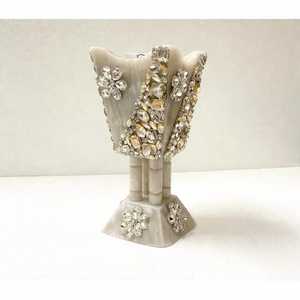 กระถางธูปหินอ่อนพร้อมคริสตัลที่ทำด้วยมือมีกลิ่นหอมใช้ได้ทุกฤดู - Product Image 3