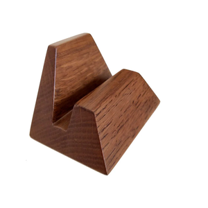 Porte-cartes de visite créatif en bois pour bureau à domicile, support de cartes mémo moderne personnalisé pour bureau, meilleur prix - Product Image 5