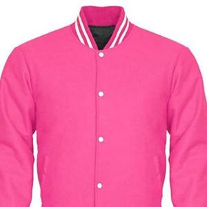 Chaqueta Varsity de Lana para Hombre, Nueva Colección, con Bordado Personalizado y Parches Rojos y Blancos - Product Image 2