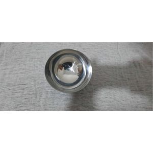 Stainless Steel Round Serving Tray Decorative Metal Storage Platters <b>Mirror</b> Finish Kitchen <b>Tabletop</b> Food Presentation Tray Bowls - Product Image 5