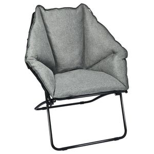 Sedia Pieghevole Imbottita con Seduta Larga e Morbida - Product Image 1