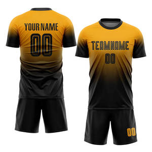 Conjunto de Uniforme de Fútbol Personalizado con Logotipo y Nombre de Equipo para Unisex / Estilo de Impresión OEM Ropa Deportiva Uniforme de Fútbol - Product Image 1