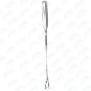 Sharp Sims Uterine Sound Curette Ginecología 32cm Acero inoxidable Recamier-sims-bumm Instrumentos médicos quirúrgicos - Product Image 3