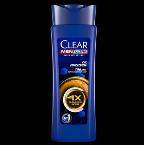 Shampooing 2-en-1 pour hommes à l'acide hyaluronique, contrôle ultra-gras, antipelliculaire, nettoyant en profondeur, gel capillaire liquide 160ml pour usage quotidien - Product Image 1