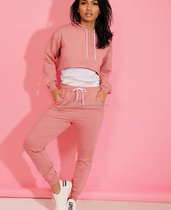 Vente en gros Ensemble deux pièces Vêtements Femmes Ensemble survêtement Survêtement Femmes - Product Image 5