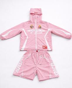 Conjunto Deportivo Casual para Hombre, Chaqueta Impermeable con Cierre y Pantalones Cortos, Personalizable con Marca Privada OEM/ODM - Product Image 2