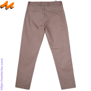 Pantalones Chinos para Hombre, Peso Medio, Microestampados, Algodón con Spandex, Elásticos, Transpirables, Confeccionados con 6.64 OZ - Product Image 3