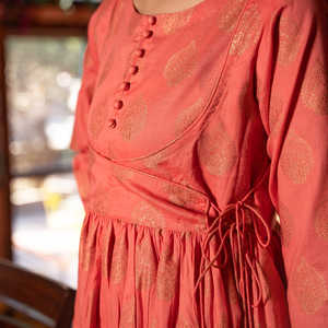 Chemise Jacquard Solide PS3376 1PC Robe de Cocktail Premium - Product Image 1