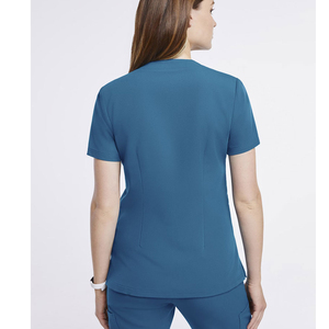 Ensemble d'uniformes médicaux pour femmes, design personnalisé, marque privée, vêtements de travail hospitaliers, fourniture directe d'usine - Product Image 2