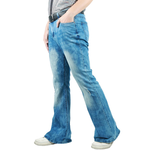 Pantalones Vaqueros Rectos Lavados de Alta Calidad, Diseño Elegante 2025, Personalizados, Transpirables y Ecológicos para Hombre - Product Image 2