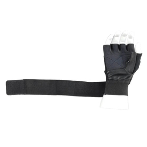 Gants de musculation respirants en néoprène rembourrés de qualité supérieure avec fermeture auto-agrippante et support de poignet extra long pour usage professionnel intensif - Product Image 3
