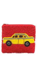 Porte-monnaie artisanal en perles, petit portefeuille vintage pour femmes à prix avantageux - Product Image 4