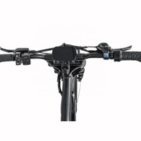 Sepeda Listrik Ban Tebal Aluminium 20*4 Inci dengan Suspensi Udara, Baterai Lithium 48V, Motor Ganda