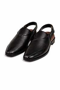 Leather Mules Peep Toe Genuine Leather Upper Genuine Leather Outsole Classic Style Slip-On All Seasons Cushioned Breathable - Product Image 2