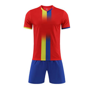 Conjunto de Camiseta de Fútbol Personalizada para Hombre, 100% Poliéster Transpirable, Diseño Digital, Uniforme de Fútbol de Selección Nacional, Venta al Por Mayor - Product Image 4
