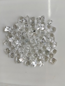 Topacio Blanco Natural de 7MM, Corte Cuadrado Escalonado, Gemas Sueltas de la Mejor Calidad para Joyería - Product Image 4