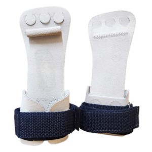 Customize High Quality Customizable Leather Breathable Portable Gymnastic Hand Grip Palm Protector Weightlifting Safety <b>Bar</b> Grip - Product Image 1
