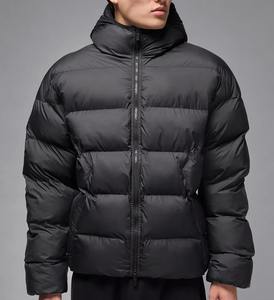 Vestes matelassées en duvet pour hommes avec logo personnalisé 2026, veste à bulles, veste d'hiver chaude, veste en duvet pour homme, prix de gros OEM - Product Image 1