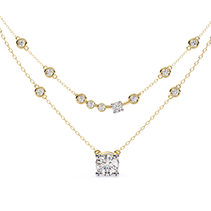 Collier ras du cou classique en argent 925 avec pendentif moissanite taille émeraude, serti en canal, chaîne à maillons, minimaliste, unisexe, pour fiançailles - Product Image 3
