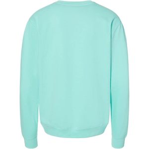 Sudadera de seda de peso medio para mujer SS3000 color menta con logo bordado y estampado en relieve, ligera y forrada, Independent Trading Co. - Product Image 2