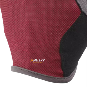 HUSKY SPORTSWEAR Customized Unisex Half Finger Weight Lifting Cycling Shockproof Breathable Microfiber Padded Fingerless Gloves - Product Image 2