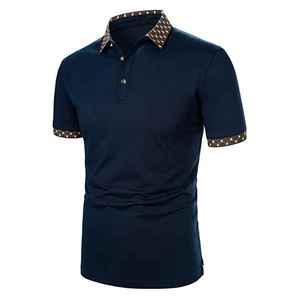 Camiseta de Manga Corta para Hombre, Verano 2026, Estilo Casual y de Negocios, Camisa Polo Bordada, Transpirable, para Uso Casual - Product Image 2