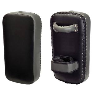 Almohadillas de Muay Thai Personalizadas de Cuero Vacuno de la Mejor Calidad, Almohadillas Curvas para Boxeo, Almohadillas para Patadas, Almohadillas Duraderas para Entrenamiento de Muay Thai - Product Image 3