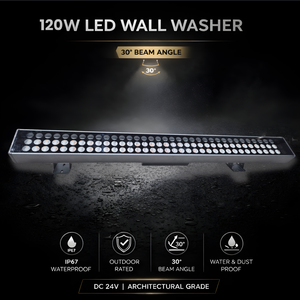 ไฟวอลวอชเชอร์ 120W ออกแบบมาเพื่อโครงการสถาปัตยกรรมระดับไฮเอนด์ที่ต้องการความสว่างและความครอบคลุมสูงสุด - Product Image 5