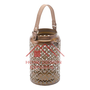 Pink Enamel Finished Candle <b>Lantern</b> <b>Hurricane</b> Handmade Metal Candle Holder - Product Image 2