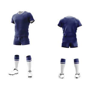 Uniforme de Rugby Personalizado de Alta Calidad con Patrón Deportivo Vintage, Uniforme de Equipo Inusual, 100% Poliéster, Técnica de Sublimación - Product Image 4