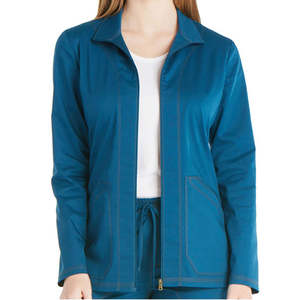 Blouse médicale unisexe noire à fermeture éclair de qualité supérieure – Vêtements d'hôpital très tendance, disponibles dès maintenant - Product Image 6