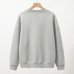 Sudadera de Algodón Tejido Grueso de Alta Calidad Personalizada para Unisex, Bordada, Corte Regular, Otoño, ODM - Product Image 2