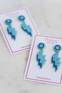 Pendientes de Aro con Cuentas de Vidrio Bordadas de Diseño, Elegantes para Bodas, Fiestas, Eventos Festivos, Regalos, Joyería de Moda - Product Image 5