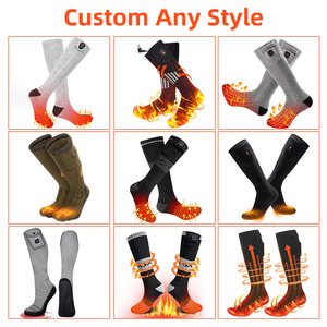 Chaussettes de ski unisexes/hommes personnalisées chaussettes de rétention de chaleur économes en énergie chaussettes chauffantes <span class=keywords><strong>électrique</strong></span>s pour la pêche pique-nique loisirs quotidiens - Product Image 2