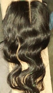 Extensiones de Cabello Natural Ondulado Virgen Indio 4x4 con Cierre de Encaje HD para Mujer, 28 g - Product Image 2