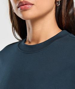 T-shirts en coton pour femmes T-shirt d'été original respirant coupe décontractée oversize manches courtes longueur régulière T-shirt personnalisé pour femmes - Product Image 5