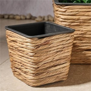 Juego Ecológico de 3 Macetas de Jacinto de Agua con Revestimiento Impermeable, Estilo Rústico, Más Vendidas para Hogar, Jardín, Interior y Exterior - Product Image 3