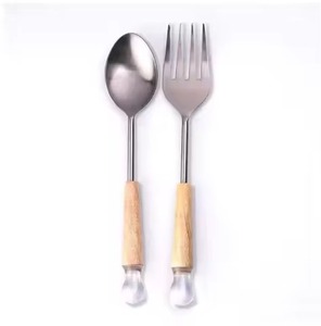 Luxury Metal <b>Salad</b> Server Collection Elegant Serving <b>Tools</b> for Hotel Dining Service - Product Image 2
