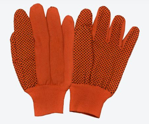 Gants confortables en coton bleu marine, résistants à la chaleur, sans couture, extensibles, sans silicone, tricotés à la machine pour un confort optimal - Product Image 6