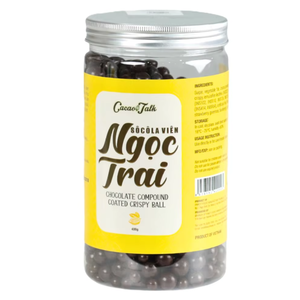 Proveedor de Chocolate Compuesto para Exportación, Venta Directa de Fábrica, HALAL OEM/ODM, Bolas Crujientes de Chocolate Negro, Decoración de Pasteles de Cacao - Product Image 1