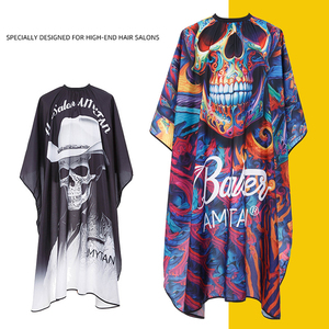Cape de Coiffure Professionnelle Imperméable pour Salon de Coiffure et Barbier - Product Image 2