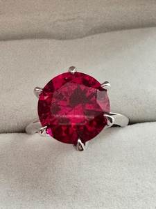 แหวนหมั้นทับทิม 5 กะรัต เงินแท้ 925 ทอง 14K 18K แพลตตินั่ม PT950 เครื่องประดับขอแต่งงาน - Product Image 2