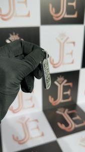 Pendentif Moissanite style Hip Hop serti de pierres en argent sterling 925, pendentif unisexe, tendance et à la mode. - Product Image 2