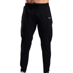 Men's <b>Black</b> Performance Jogger <b>Pants</b> Stretch Athletic Workout Sweatpants Breathable Running Fitness Training Gym Activewear Wear - Product Image 1