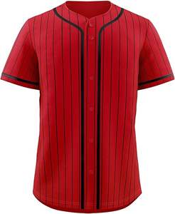 Ensemble d'uniformes de baseball à manches courtes de fabrication professionnelle, vêtements de sport pour équipe, coupe confortable et régulière. - Product Image 1