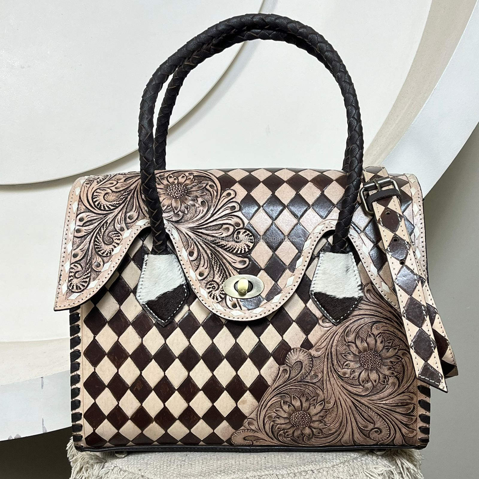 Brown & Tan Checkered