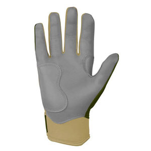 Gants de frappeur de baseball personnalisés de haute qualité, manchette courte, en cuir Cabretta, unisexe, pour receveur droitier, légers et antidérapants - Product Image 4