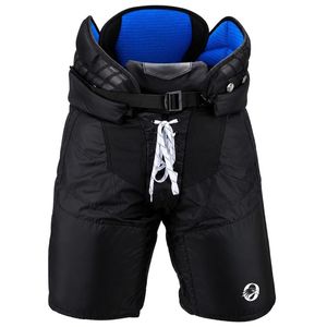 Men <b>Red</b> Padded Ice Hockey Shorts Polyester Protective Pants Adjustable <b>Belt</b> Sports Training Competition Equipment - Product Image 1
